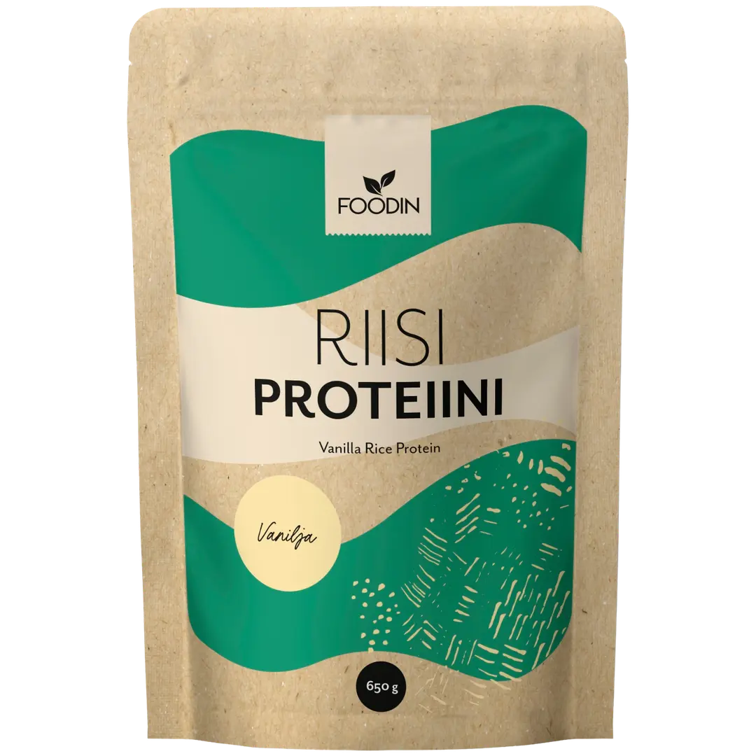 Foodin Riisiproteiini vanilja 650g