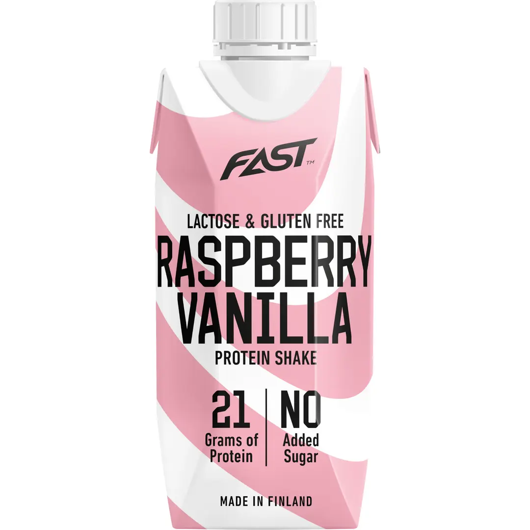 FAST Protein Shake Raspberry Vanilla 250ml