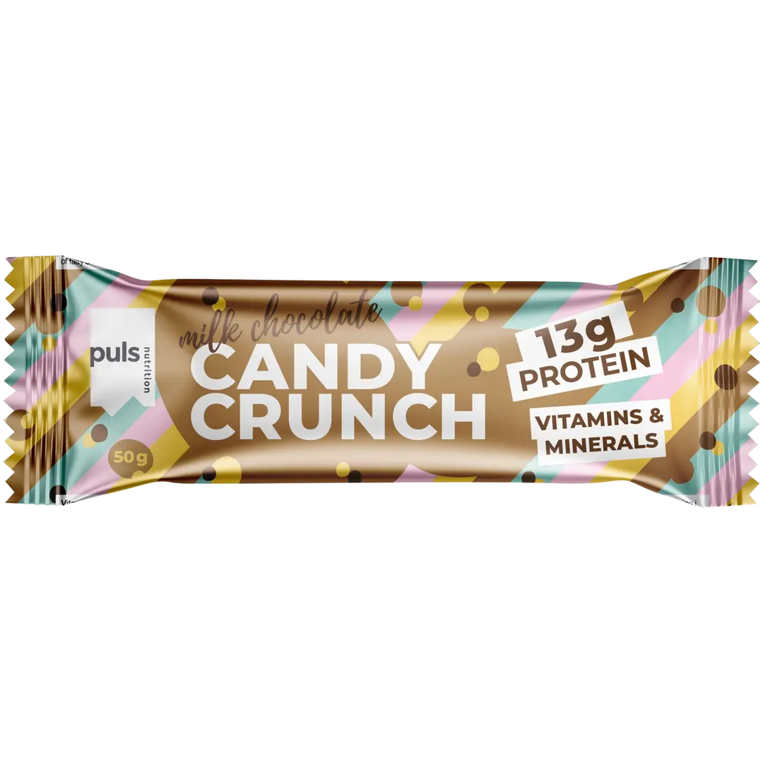 PULS Candy Crunch Proteiinipatukka maitosuklaa 50g