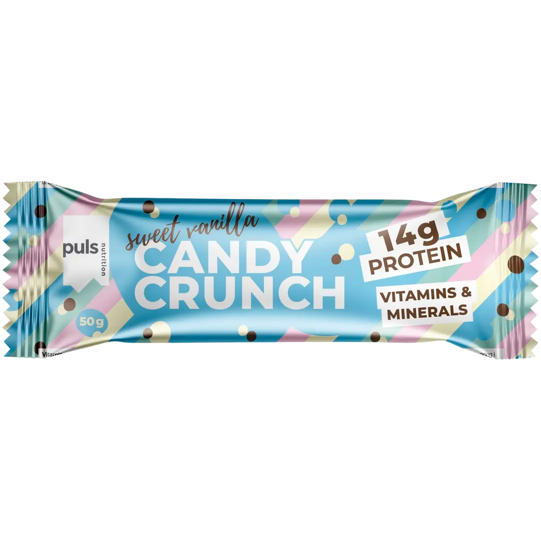 PULS Candy Crunch Proteiinipatukka vanilja 50g