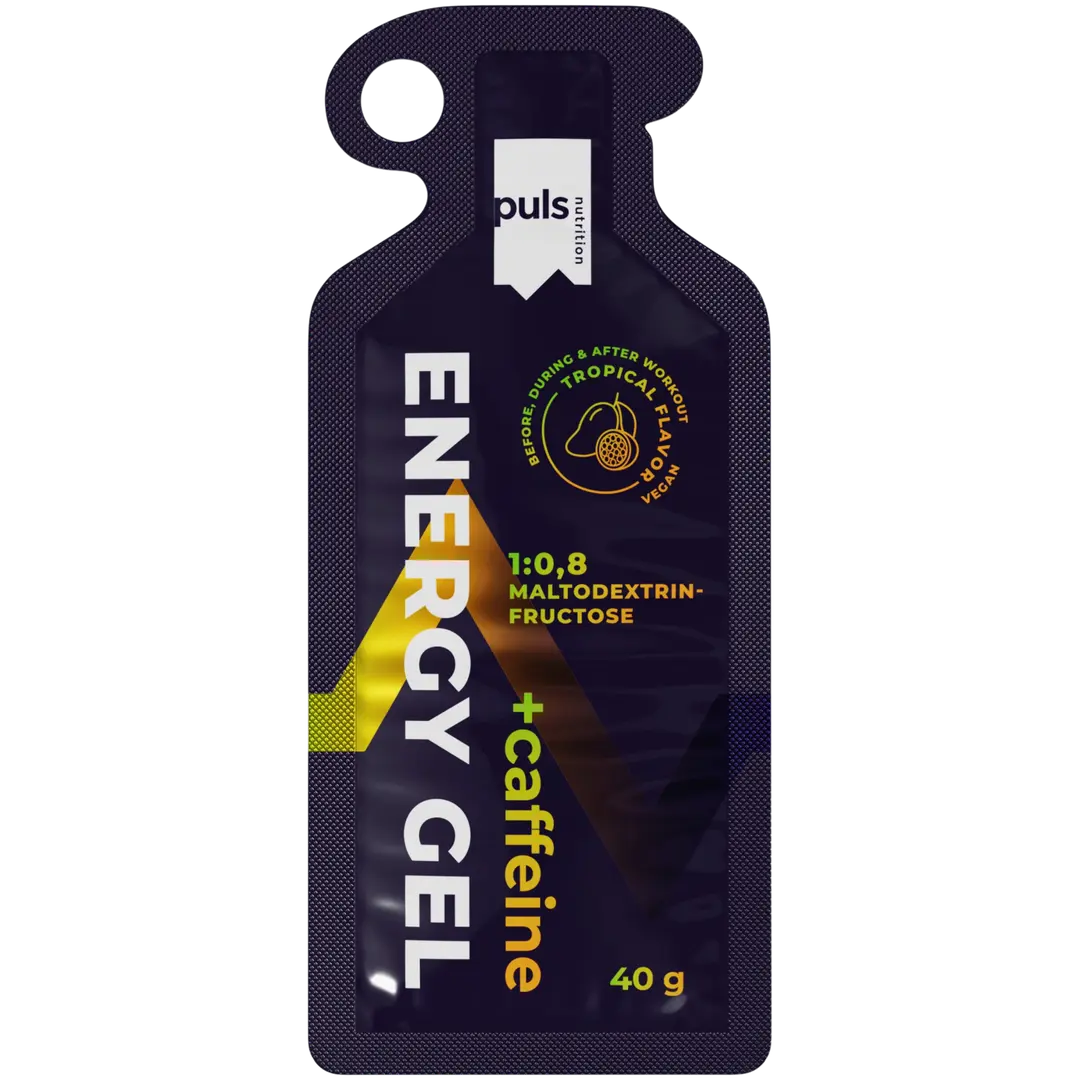 PULS Energy gel+caffeine Tropical 40g