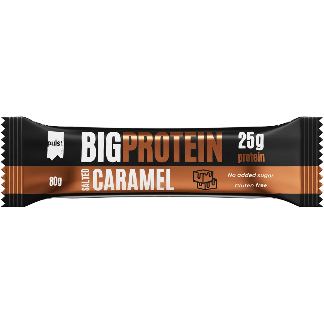 PULS Big protein Salted caramel Proteiinipatukka 80g