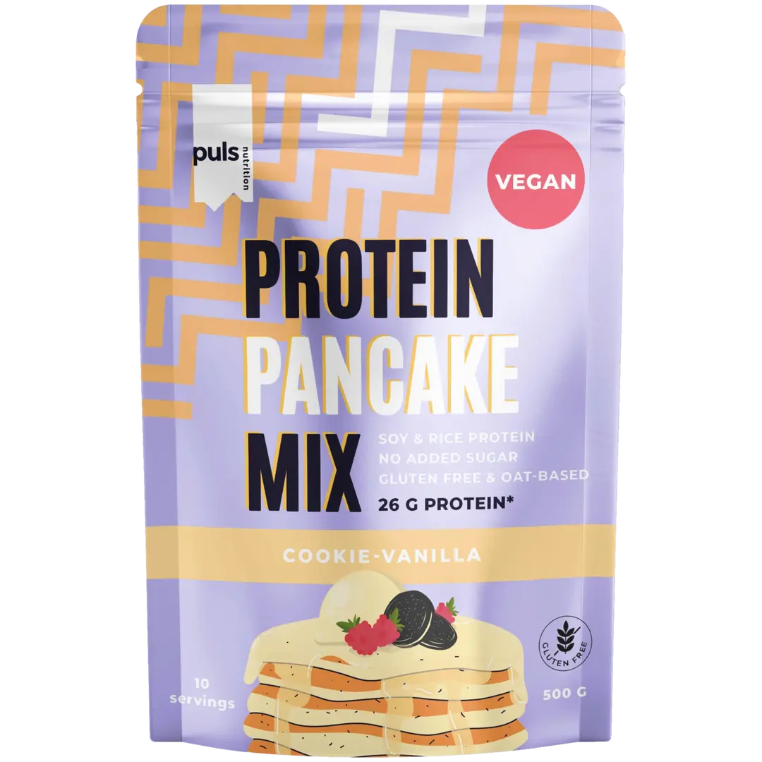 PULS Vegan Protein Pancake mix Cookie - Vanilla 500g