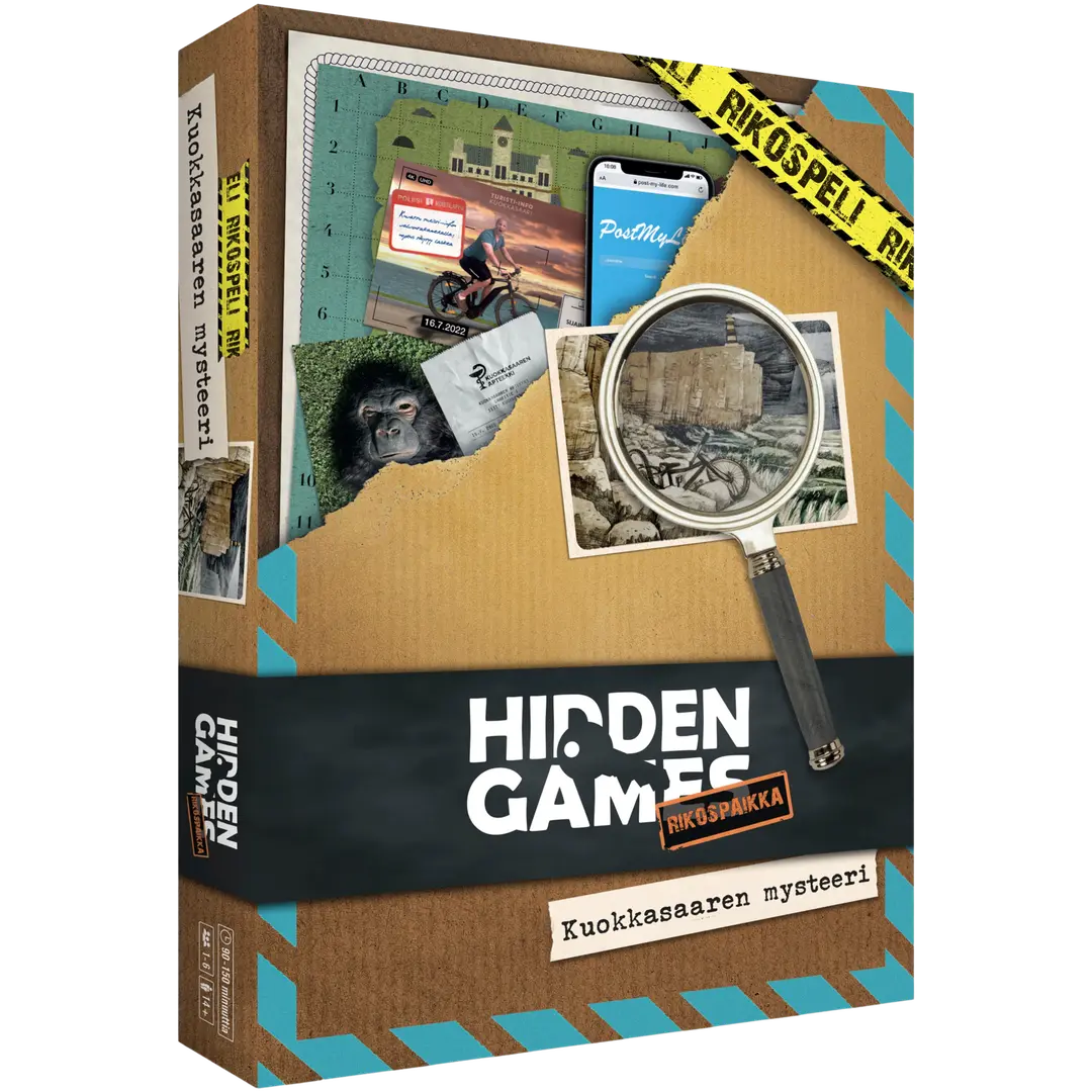 Hidden Games Rikospaikka Kuokkasaaren mysteeri