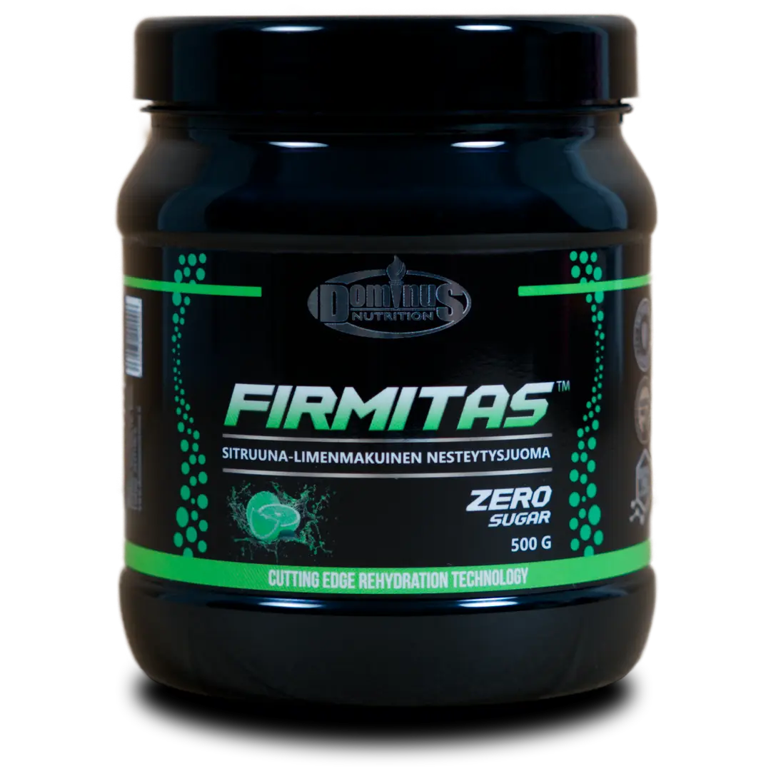 FIRMITAS™ Sitruuna-lime 500 g ZERO sugar nesteytysjuomajauhe