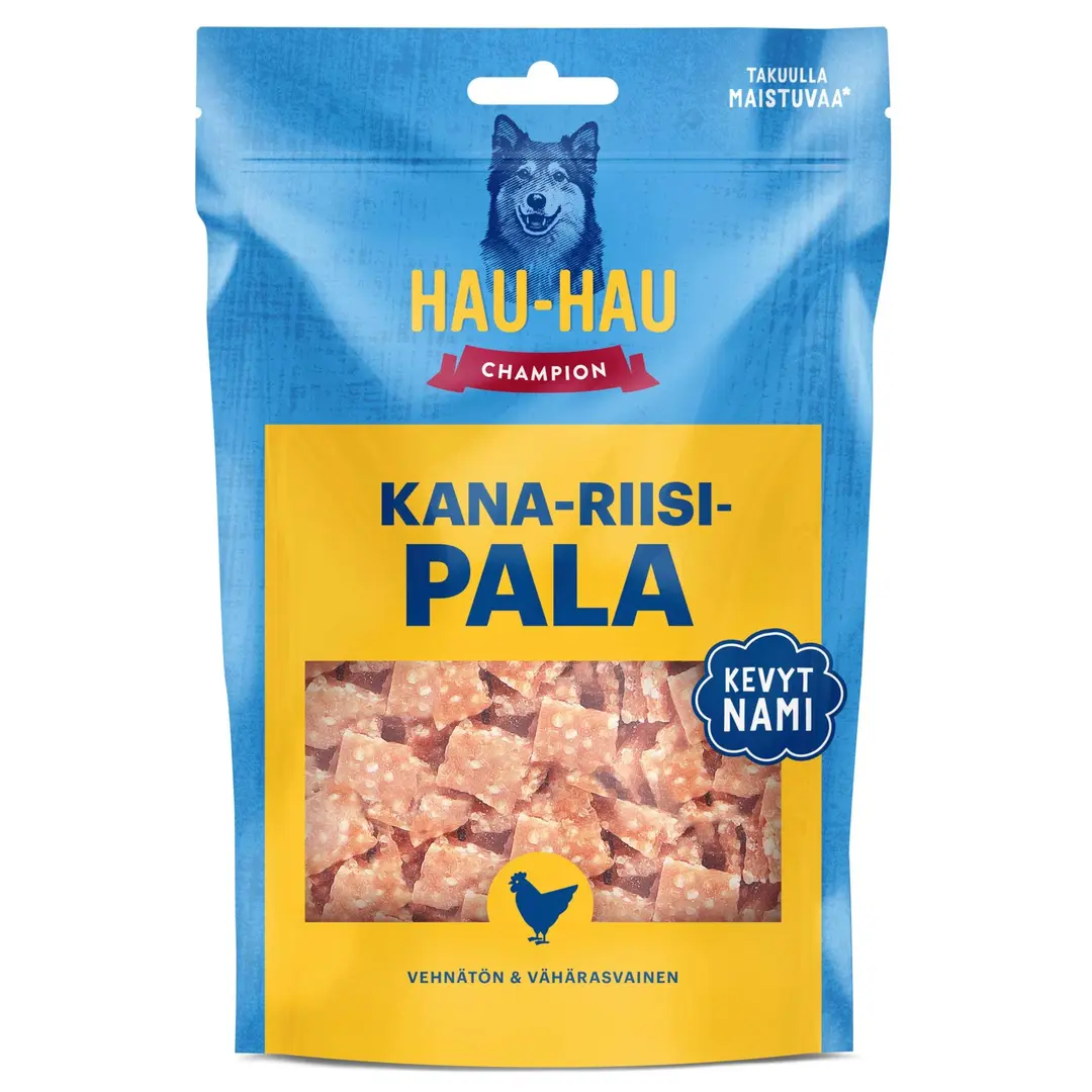 Hau-Hau Champion Kana-riisipala 100 g