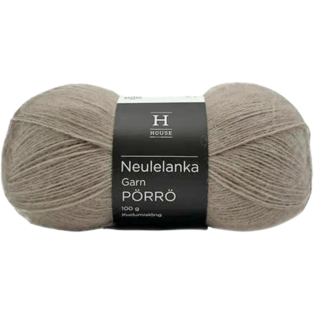 House lanka mohair-villa-akryyli Pörrö 100 g Beige 11053