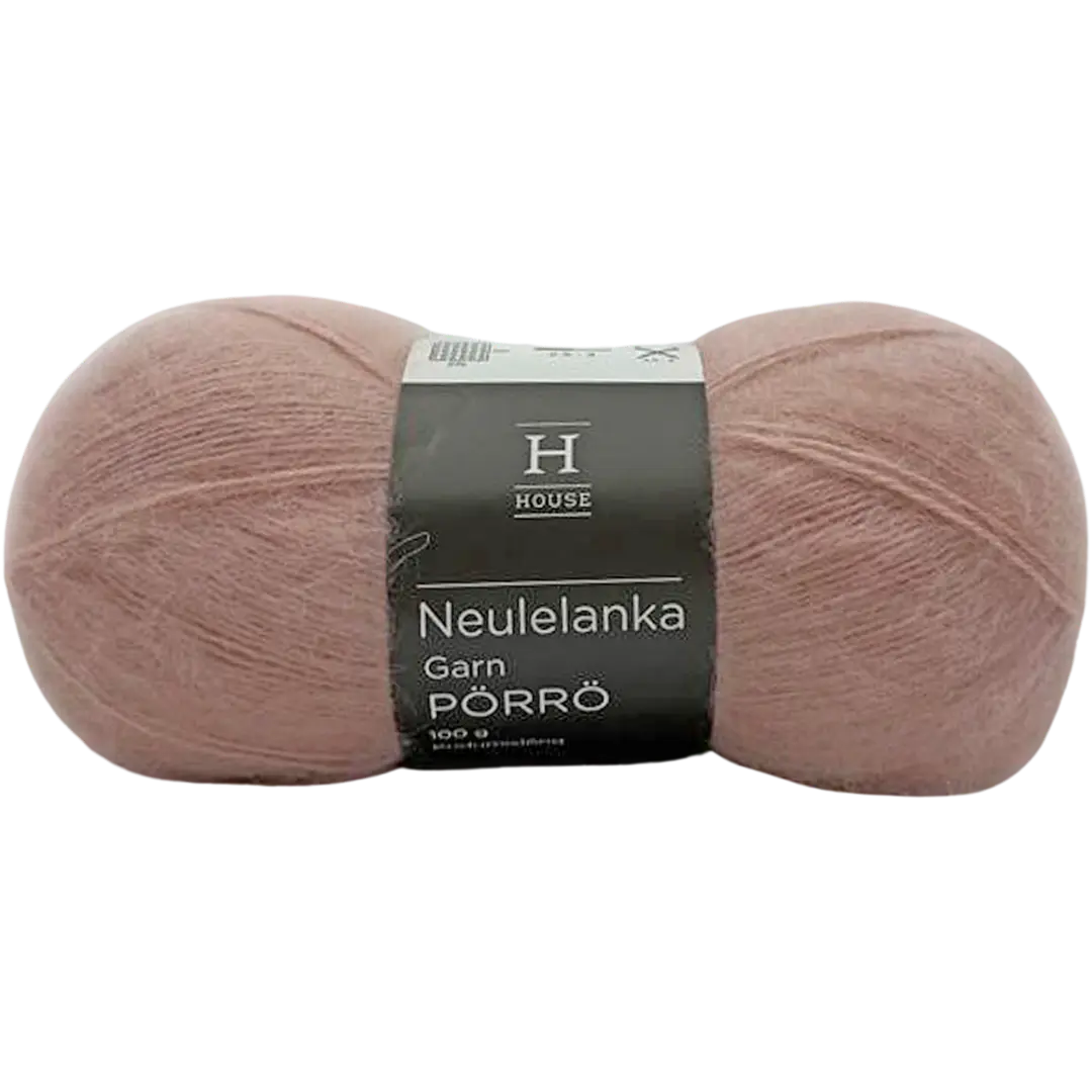 House lanka mohair-villa-akryyli Pörrö 100 g Light Pink 11251