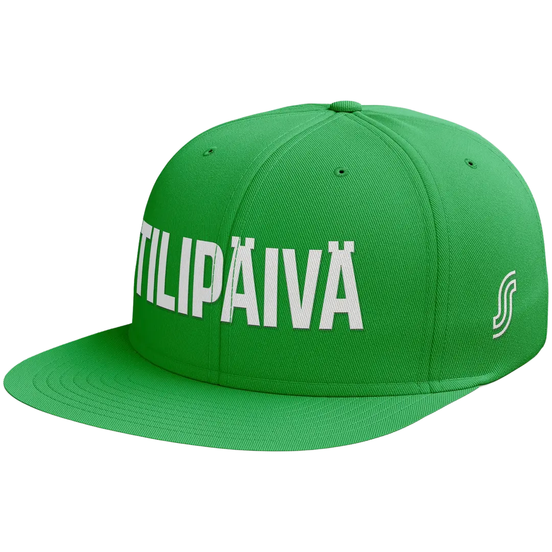 Tilipäivä lippis Snap Back vihreä