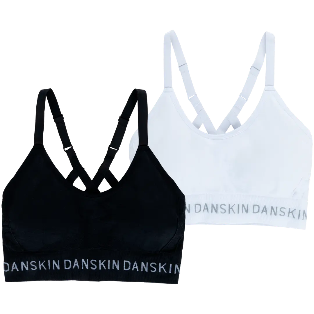 Danskin naisten liivitoppi 93936 2-pack