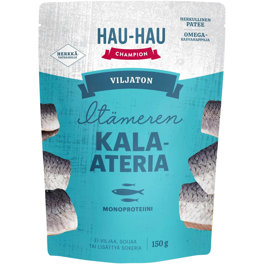 Hau-Hau Champion Viljaton Itämeren kala-ateria 150 g