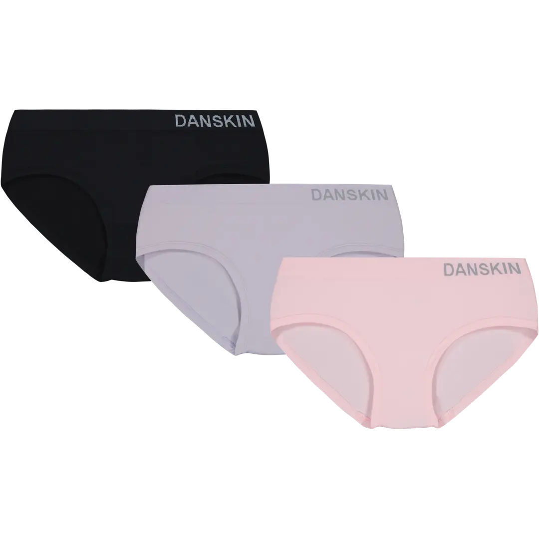 Danskin naisten hipster-alushousut 210D332436 3-pack