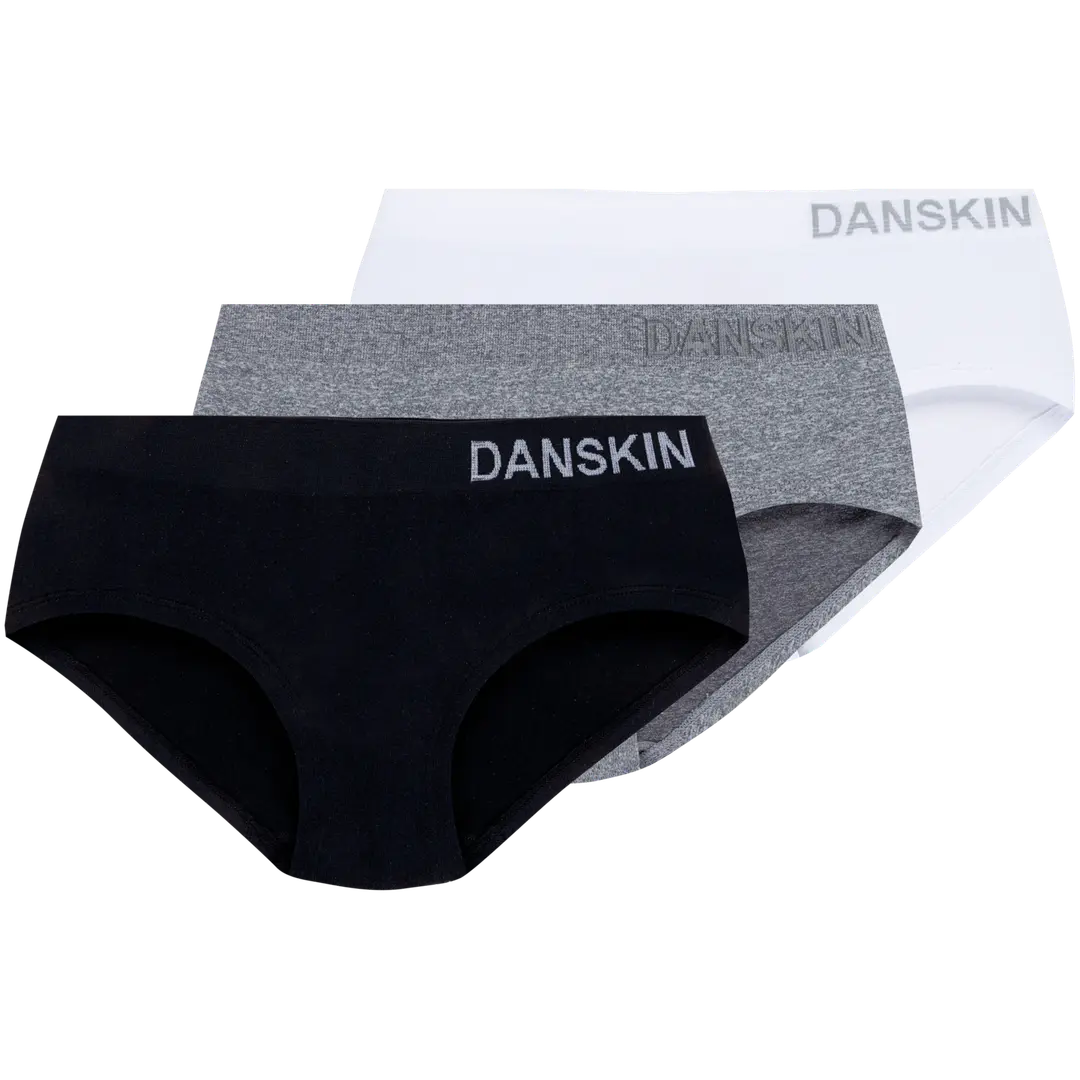 Danskin naisten hipster-alushousut 210D332451 3-pack