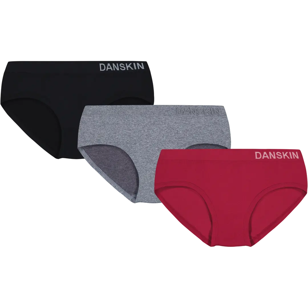 Danskin naisten hipster-alushousut 210D332446 3-pack