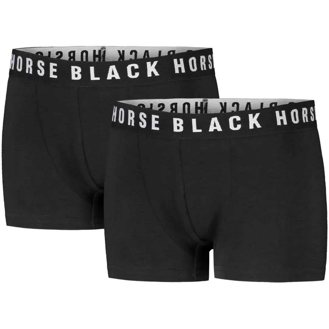 Black Horse lasten bokserit 2-pack J008