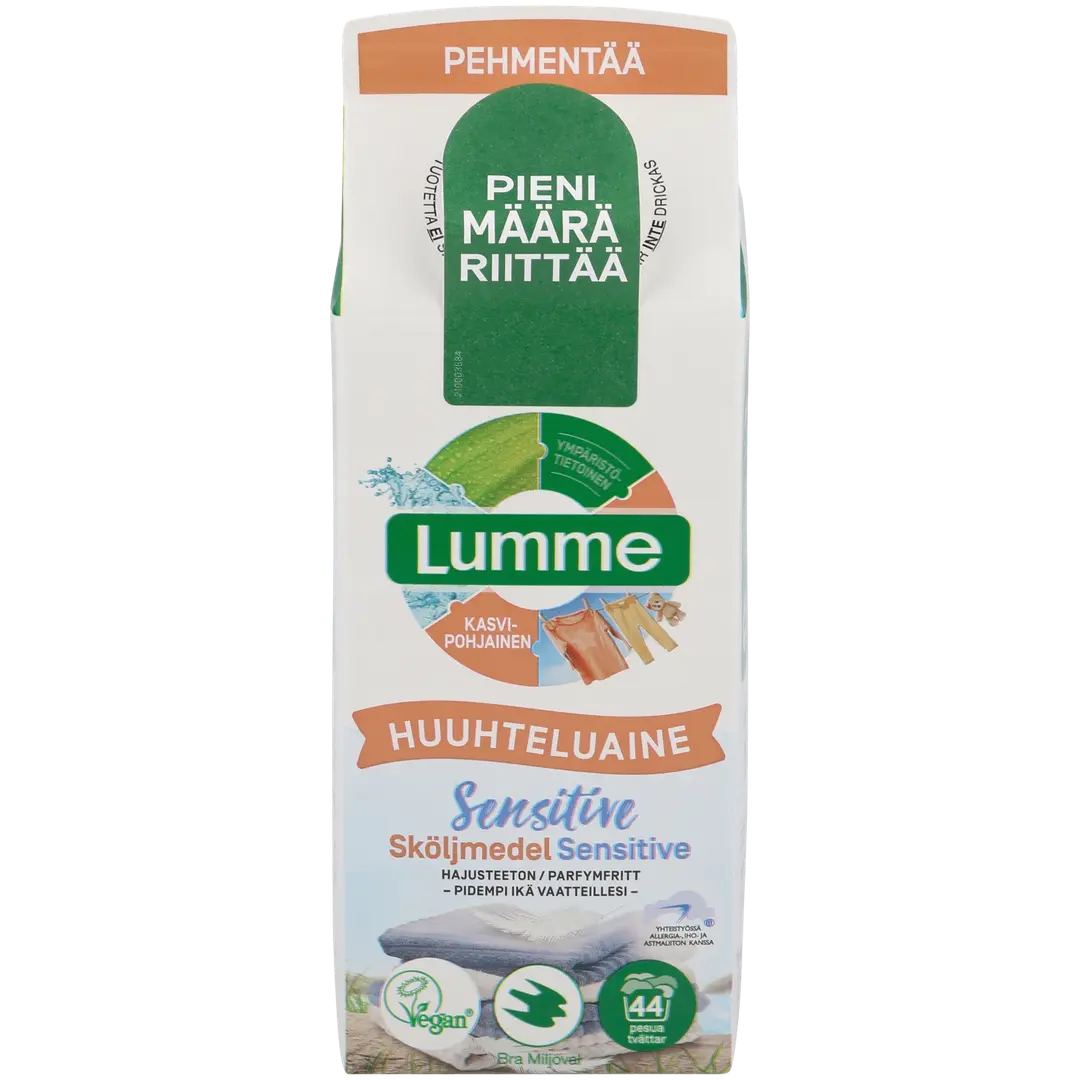 Lumme huuhteluaine Sensitive hajusteeton 750ml