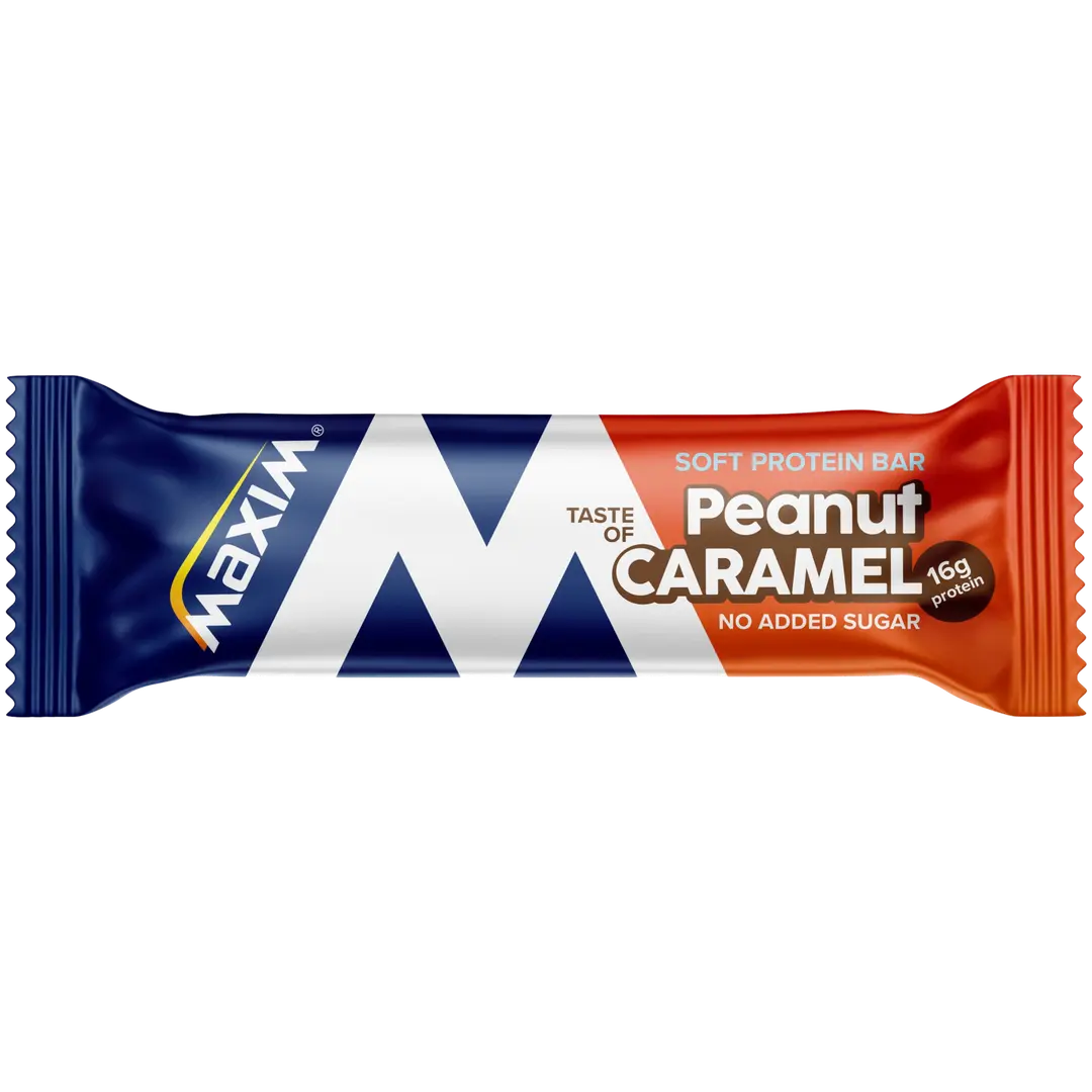 Maxim Peanut Caramel proteiinipatukka 55g