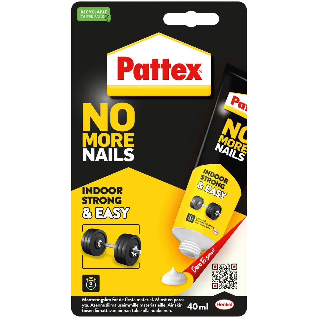 Pattex asennusliima 40ml No More Nails