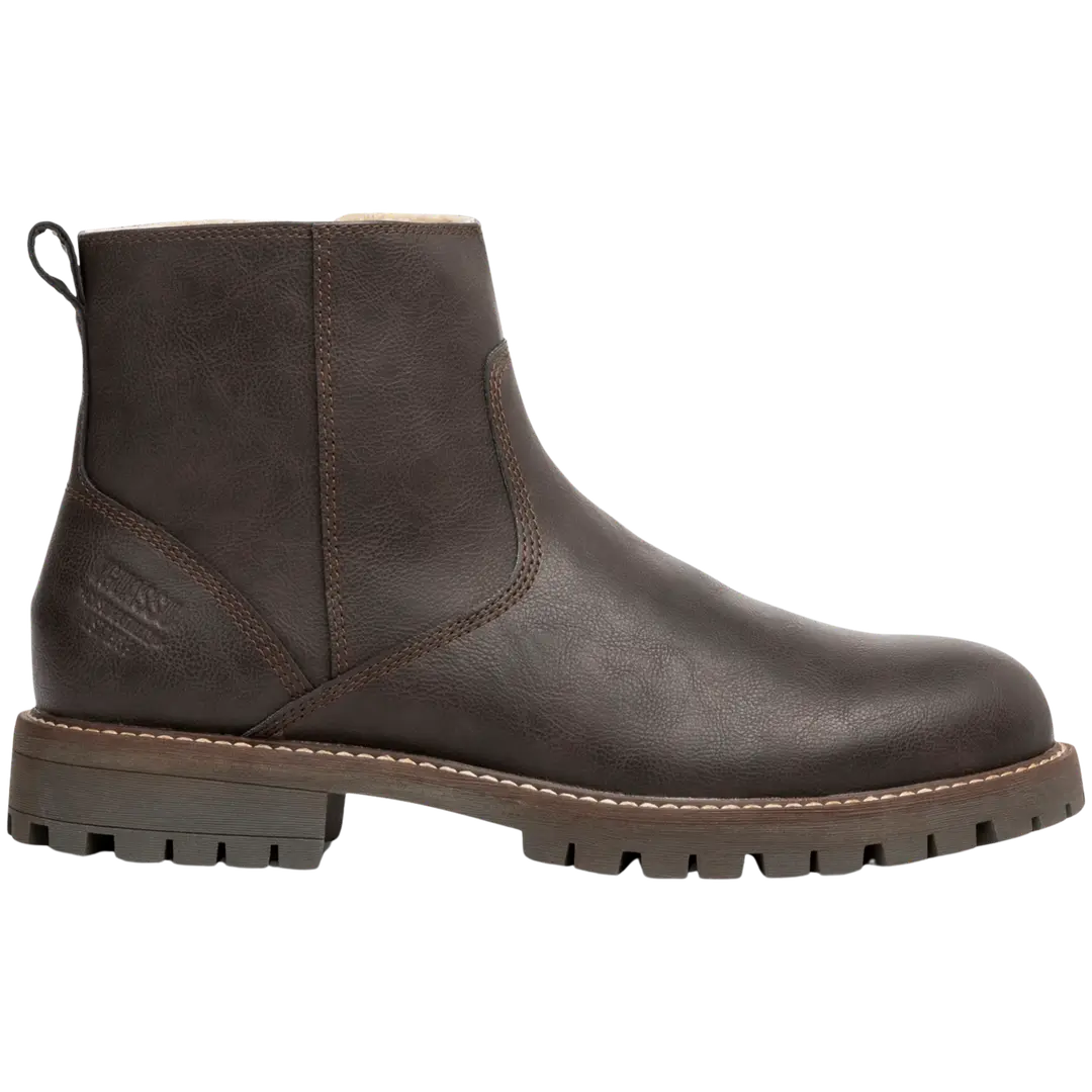 Iguassu miesten talvinilkkurit Moroni Plain DK Brown