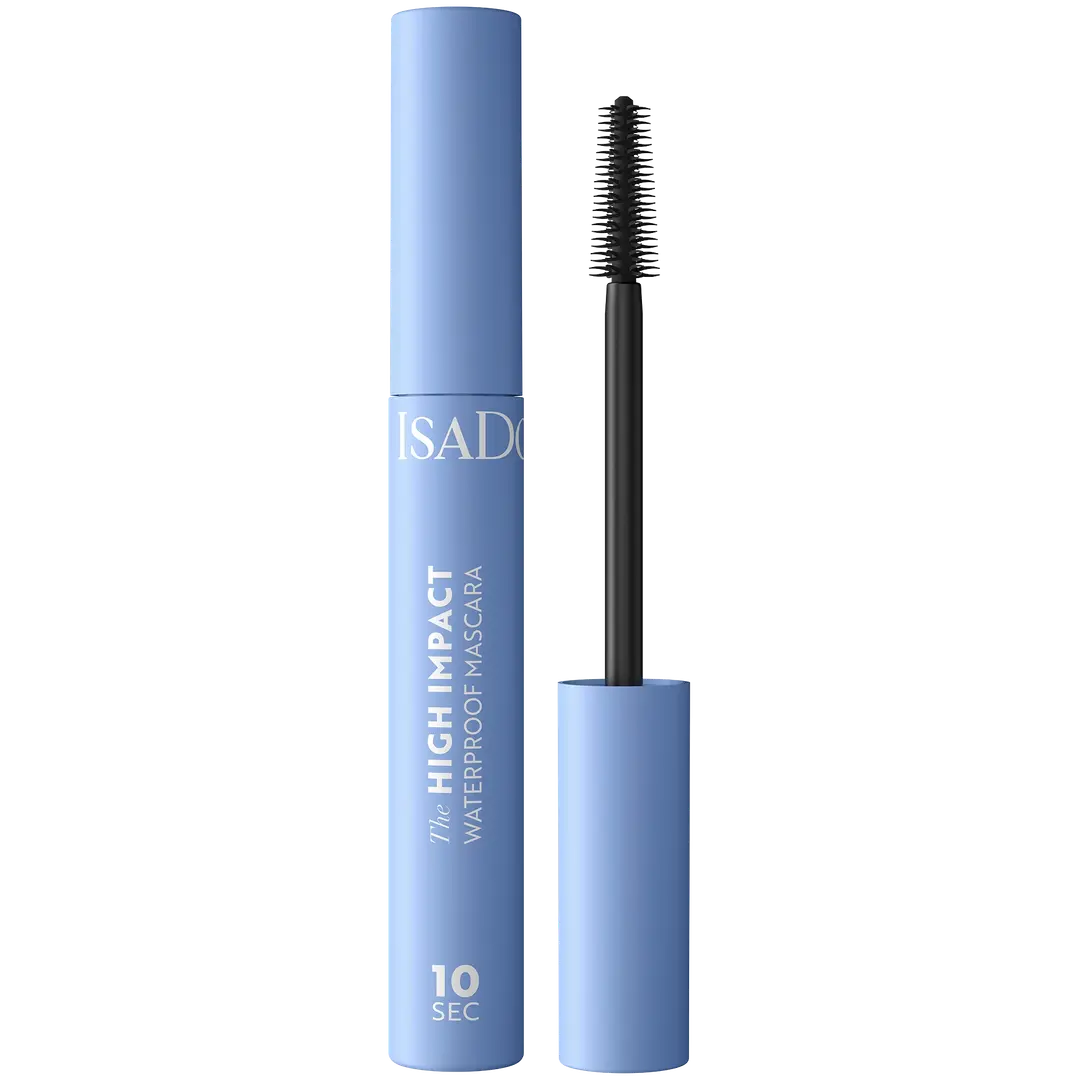 IsaDora High Impact Waterproof Mascara ripsiväri Black 9 ml