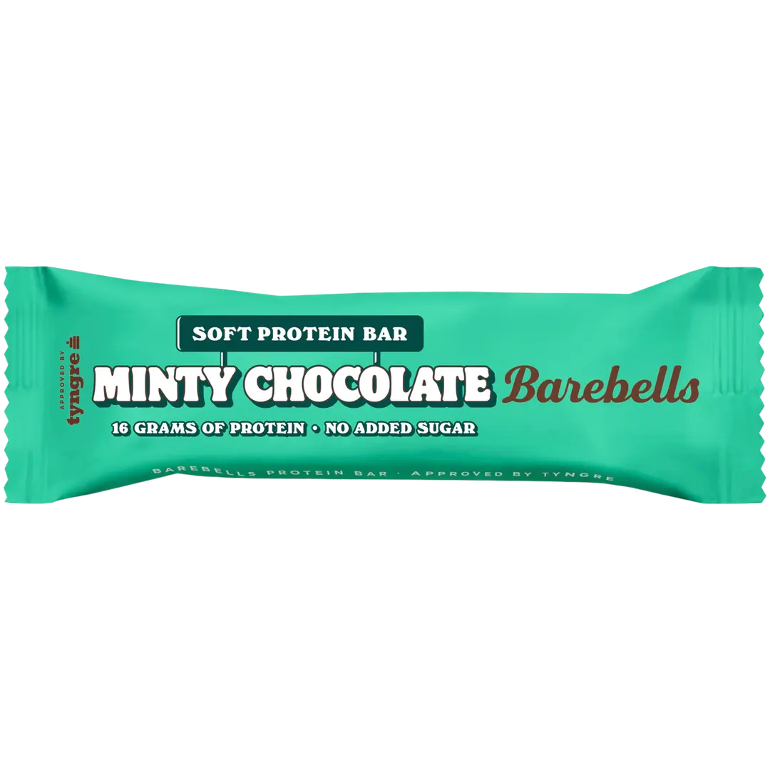 Barebells Soft Minty Chocolate - mintun makuinen proteiinipatukka 55g