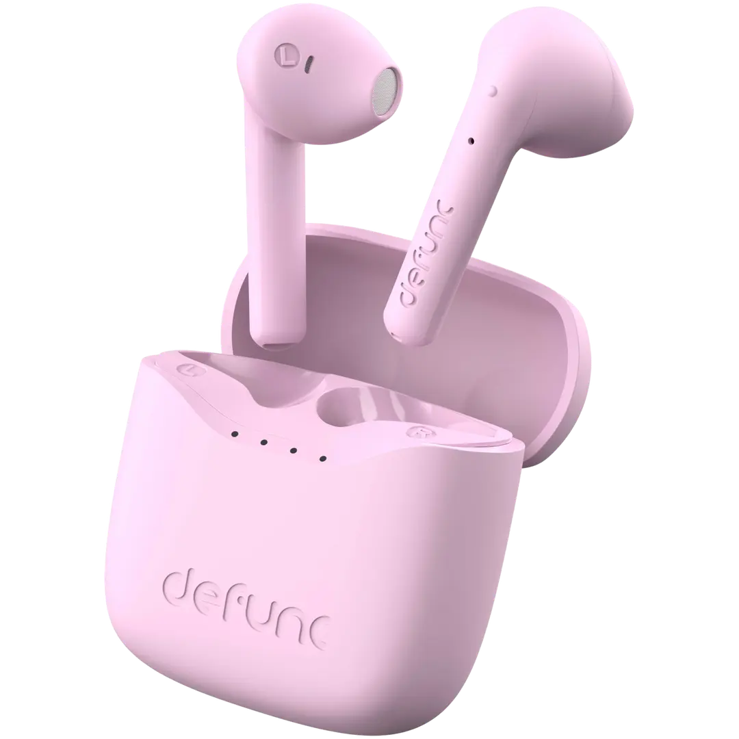 Defunc Bluetooth nappikuulokkeet True Lite pinkki