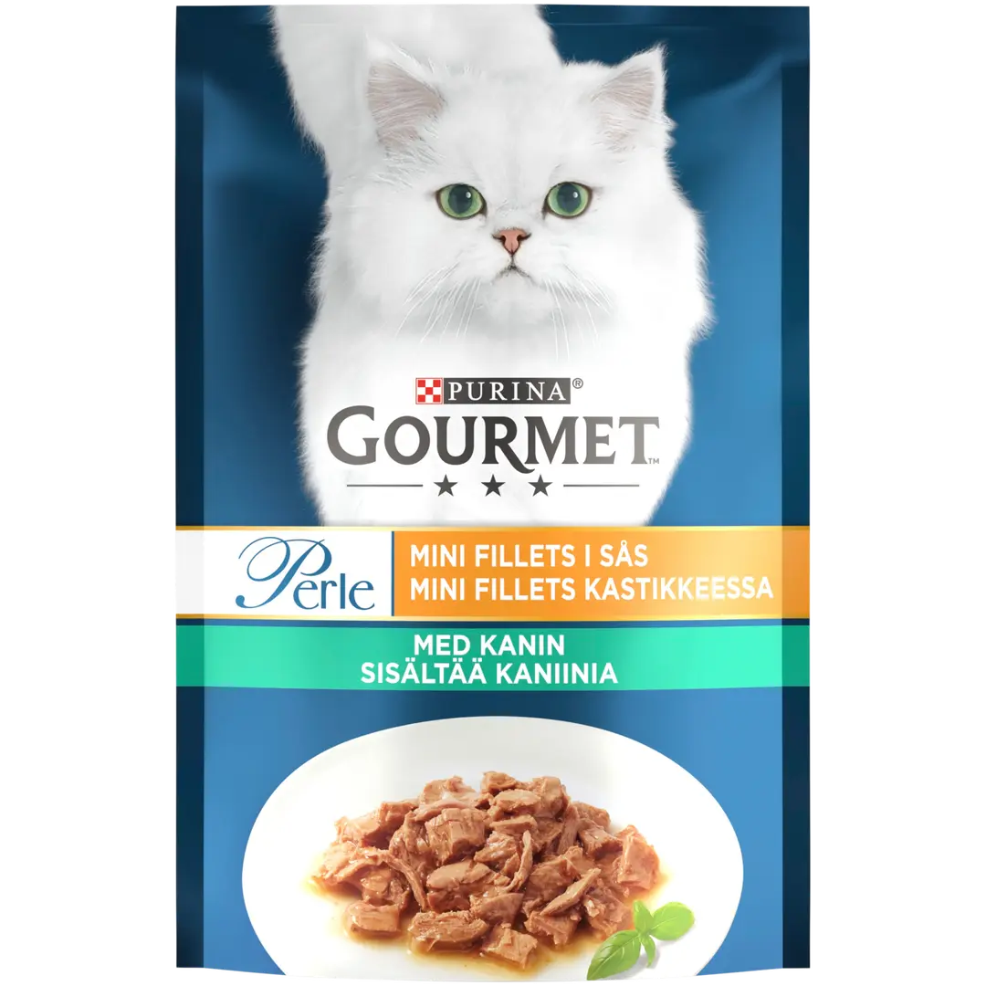 Gourmet 85g Perle Kaniinia Mini Filets kastikkeessa kissanruoka