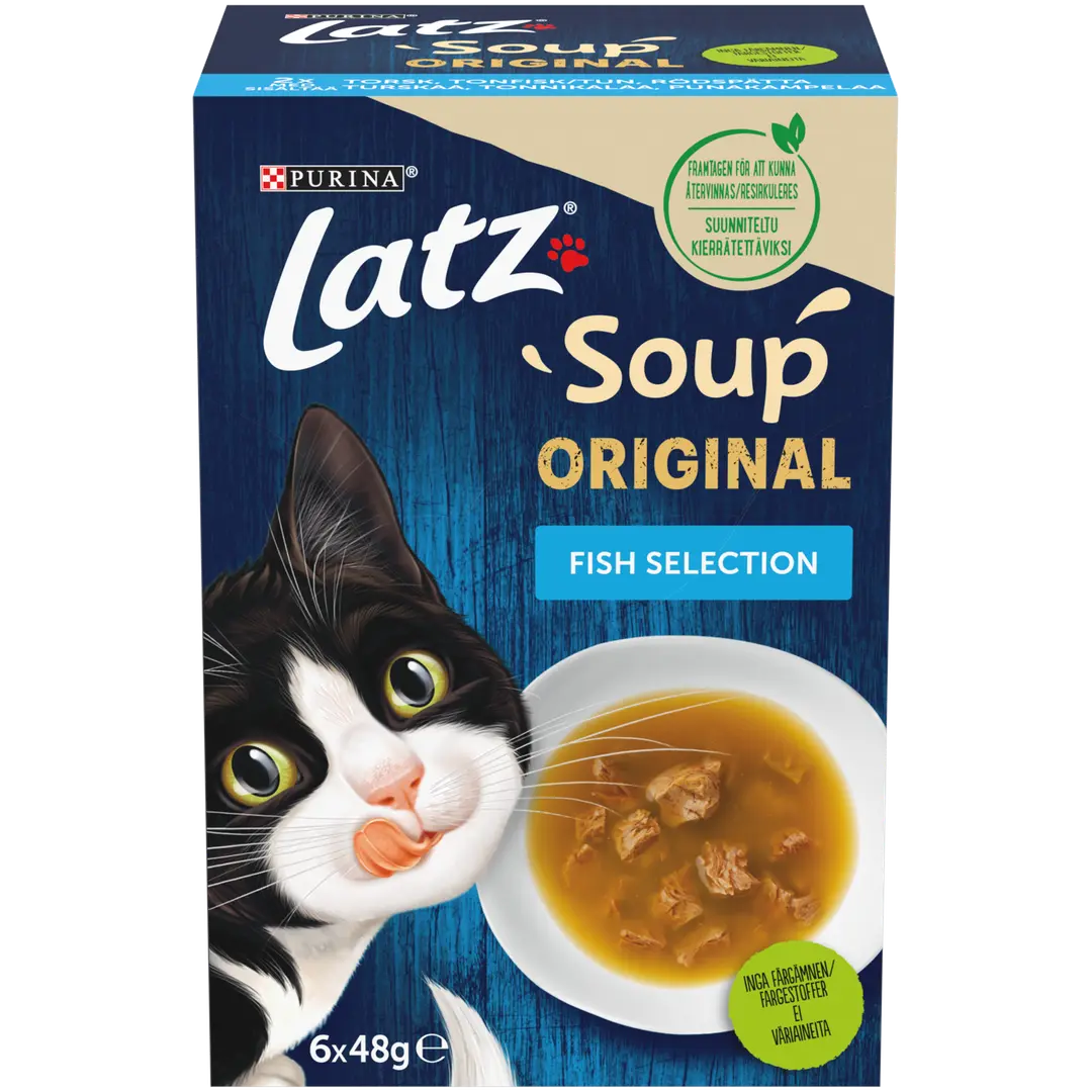 LATZ 6x48g Soup Fish Selection kissanruoka