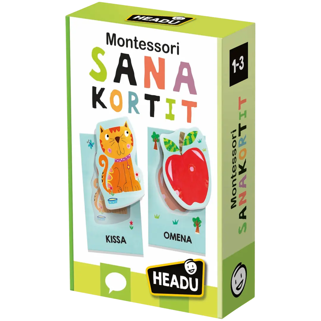 Headu Montessori Sanakortit (suomenkielinen)