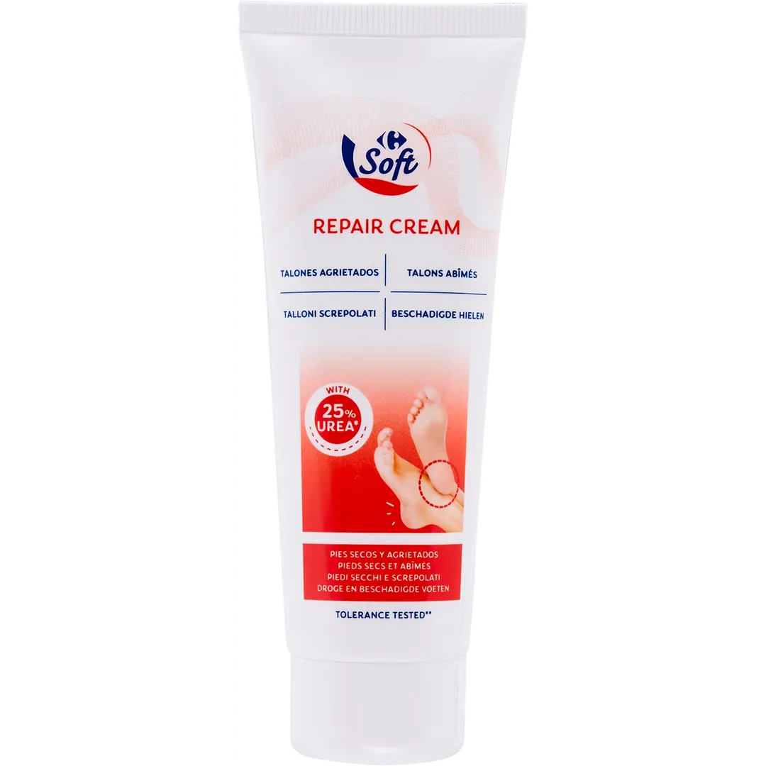 Carrefour Soft Repair Cream jalkavoide kantapäille 125 ml