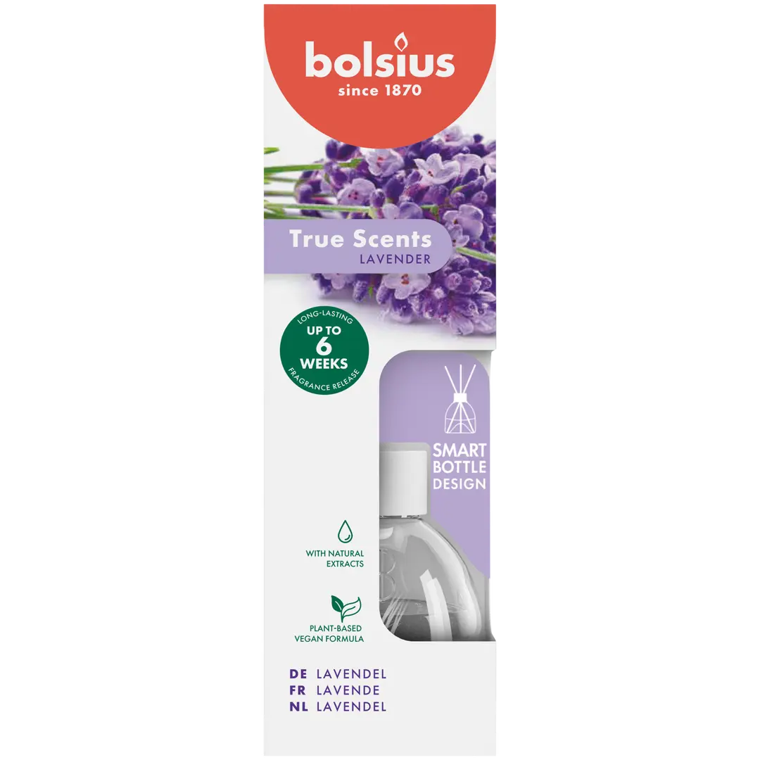 Bolsius True Scents – huonetuoksu – Lavender – 60 ml