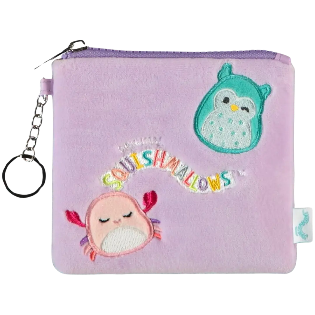 Squishmallows kukkaro Lila