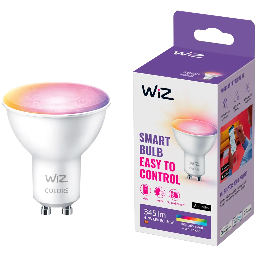 WiZ älylamppu GU10 4.8W Color Wi-Fi