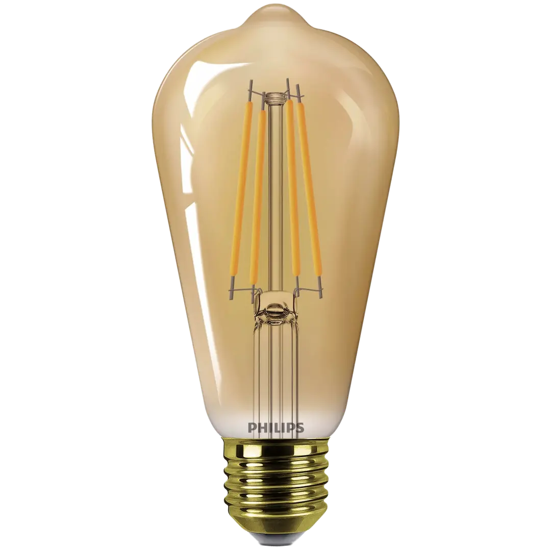 Philips LED-lamppu vintage 7W (40W) E27 1800K meripihkan värinen lasi