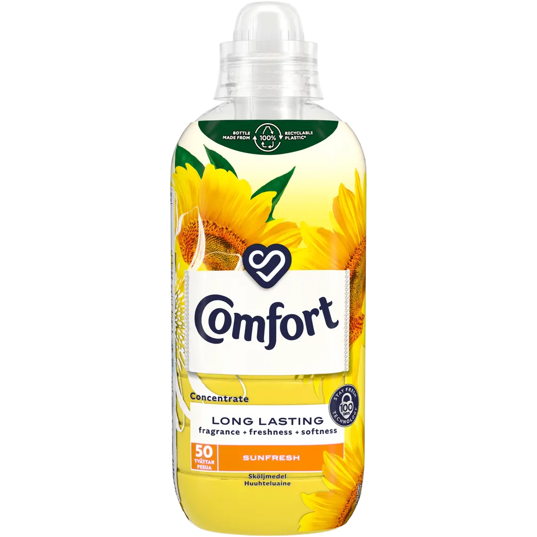 Comfort Sunfresh huuhteluaine pitkäkestoinen tuoksu 762 ml