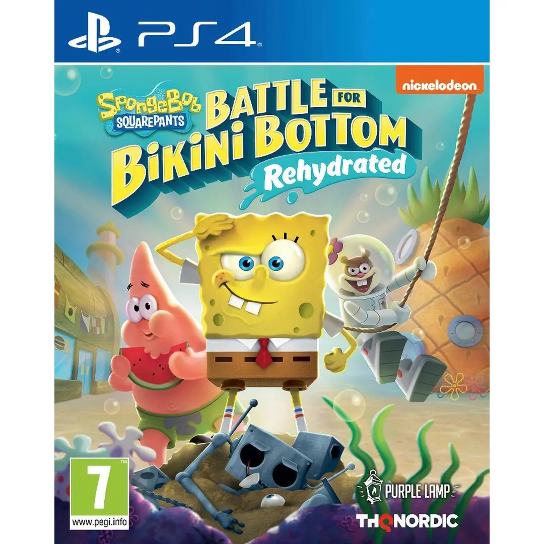 PS4 Spongebob Squarepants: Battle for Bikini Bottom Rehydrated