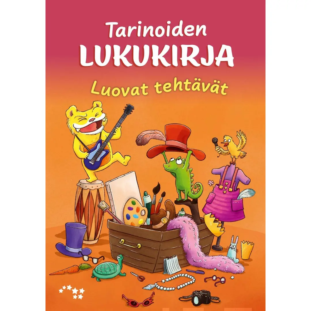 Kuosmanen, Tarinoiden lukukirja. Luovat tehtävät