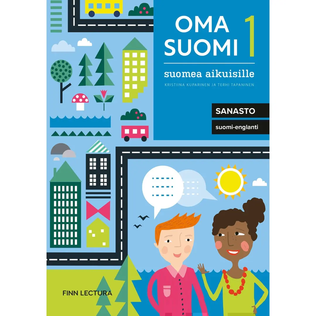 Kuparinen, Oma suomi 1 uudistettu sanasto suomi-englanti - Suomea aikuisille