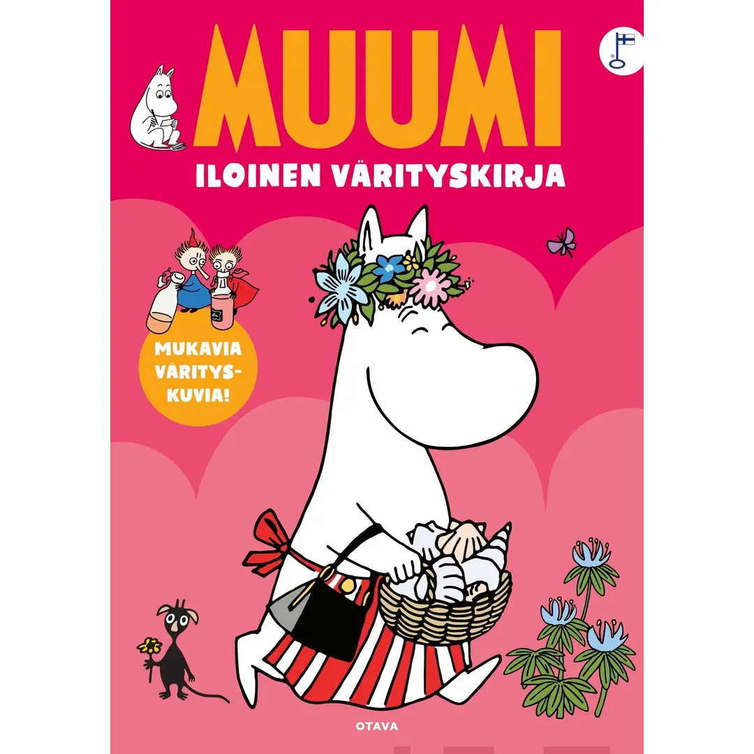 Muumit Iloinen värityskirja