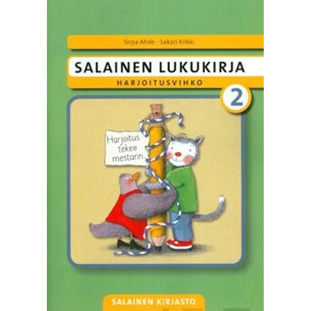 Ahde, Salainen lukukirja - harjoitusvihko 2