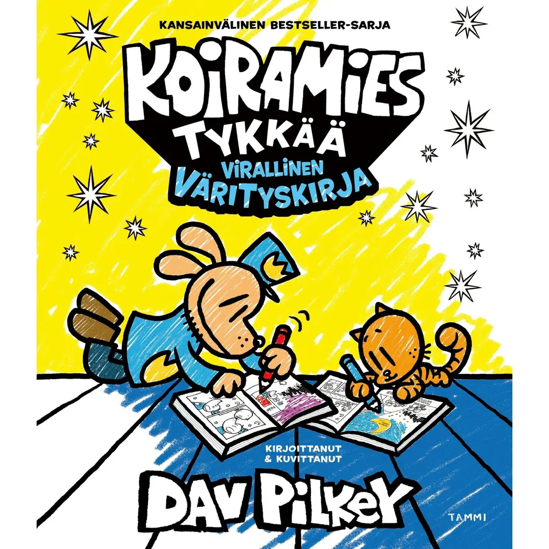 Pilkey, Koiramies tykkää. Virallinen värityskirja