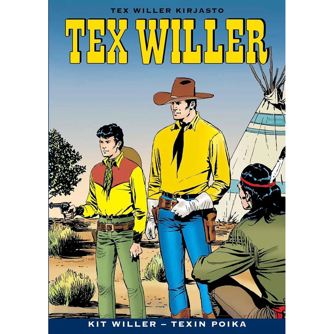Bonelli, Tex Willer Kirjasto 7: Kit Willer - Texin poika
