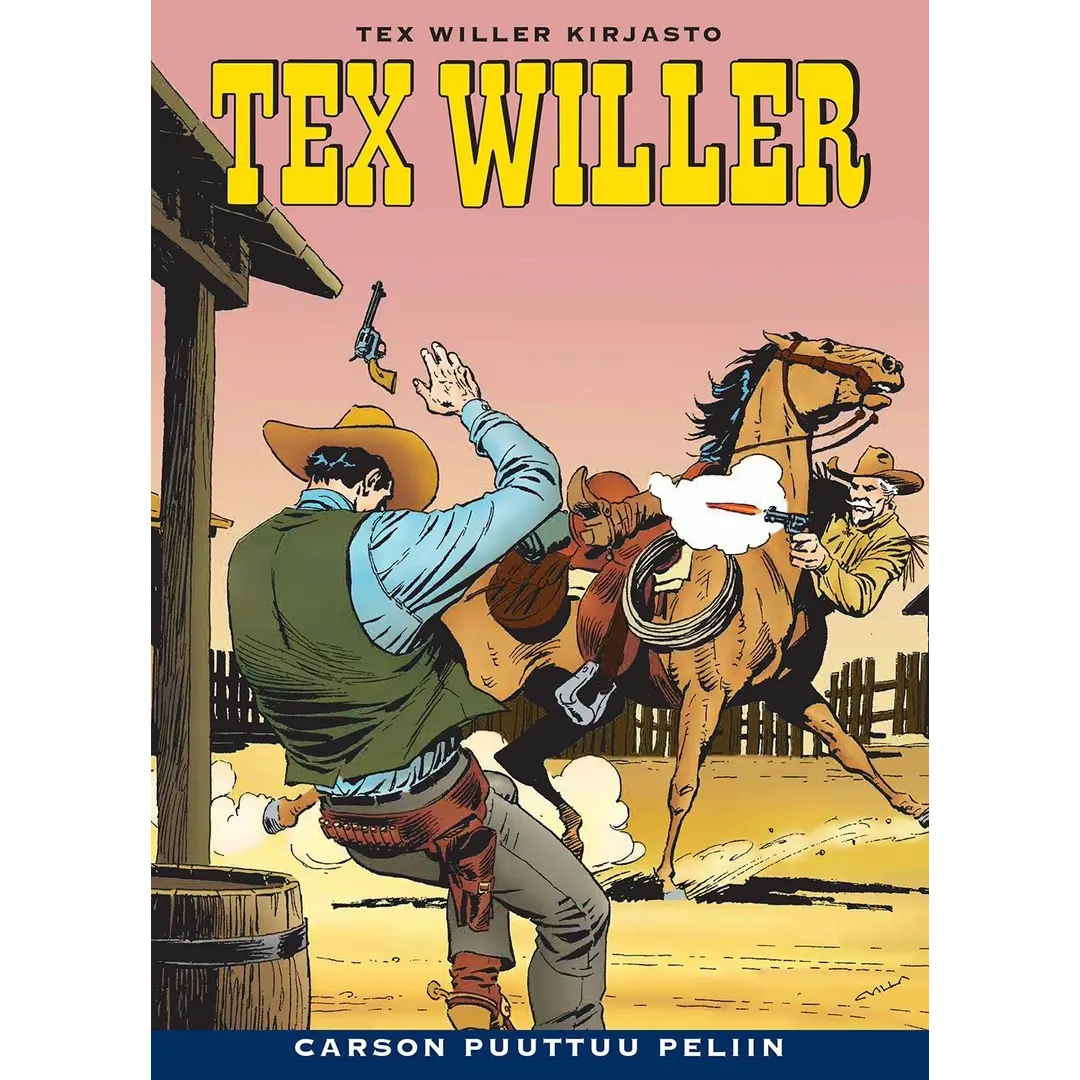 Bonelli, Tex Willer Kirjasto 11: Kit Carson puuttuu peliin