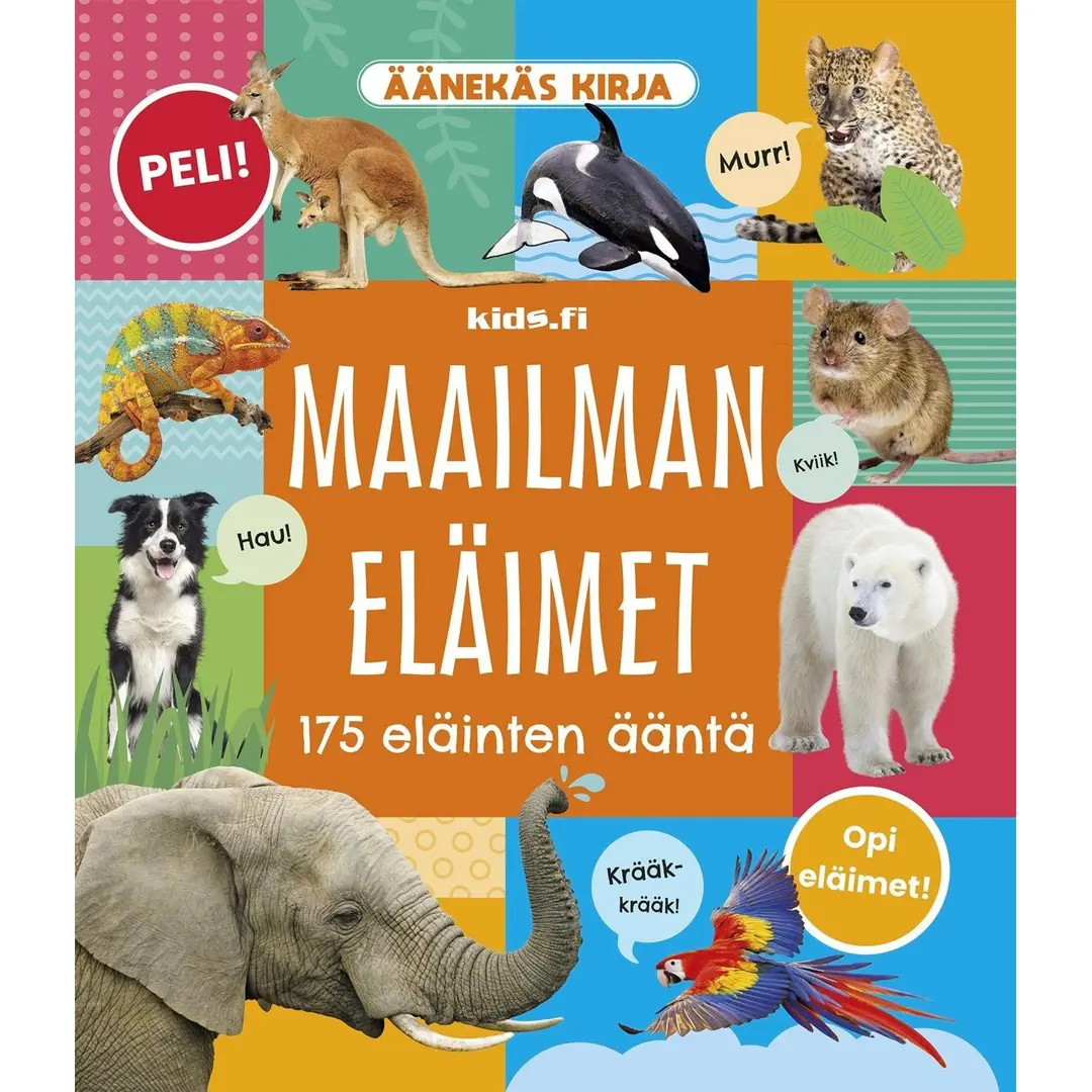 Maailman eläimet - 175 eläinten ääntä