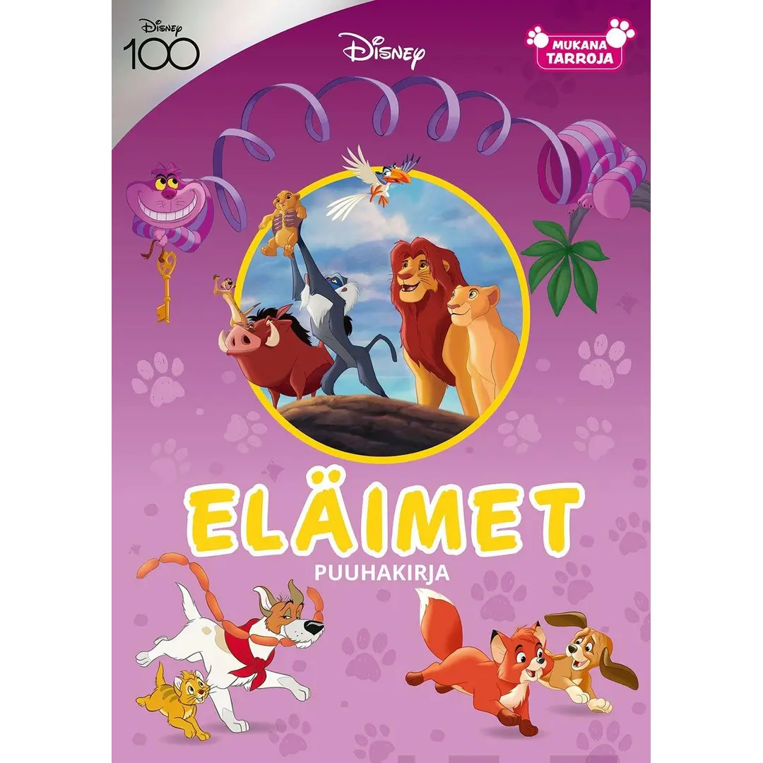 Disney Klassikot Eläimet puuhakirja (Disney 100 vuotta)