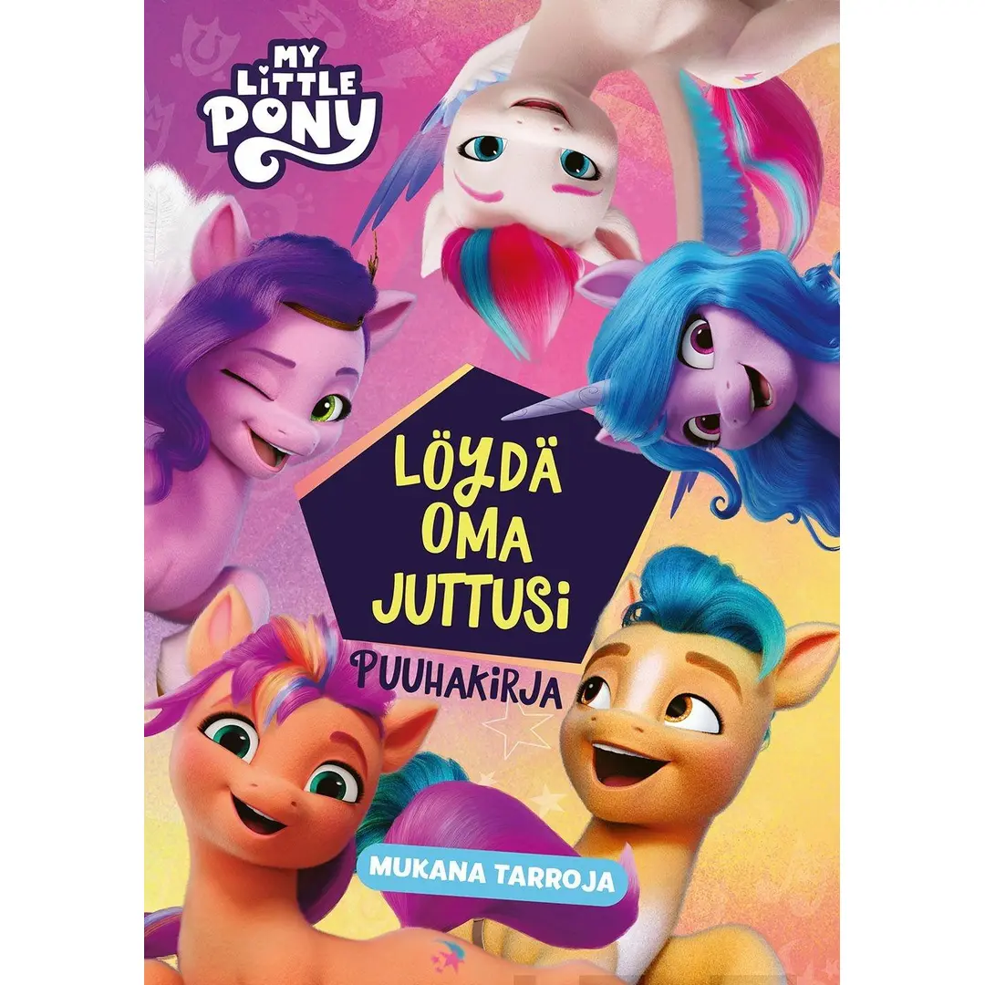 My Little Pony Löydä oma juttusi puuhakirja