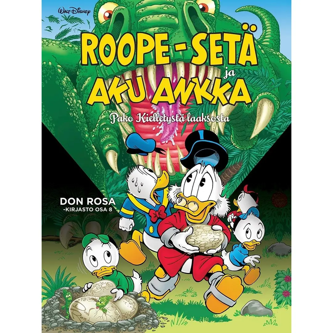 Rosa, Don Rosa -kirjasto osa 8: Roope-Setä ja Aku Ankka - Pako kielletystä laaksosta