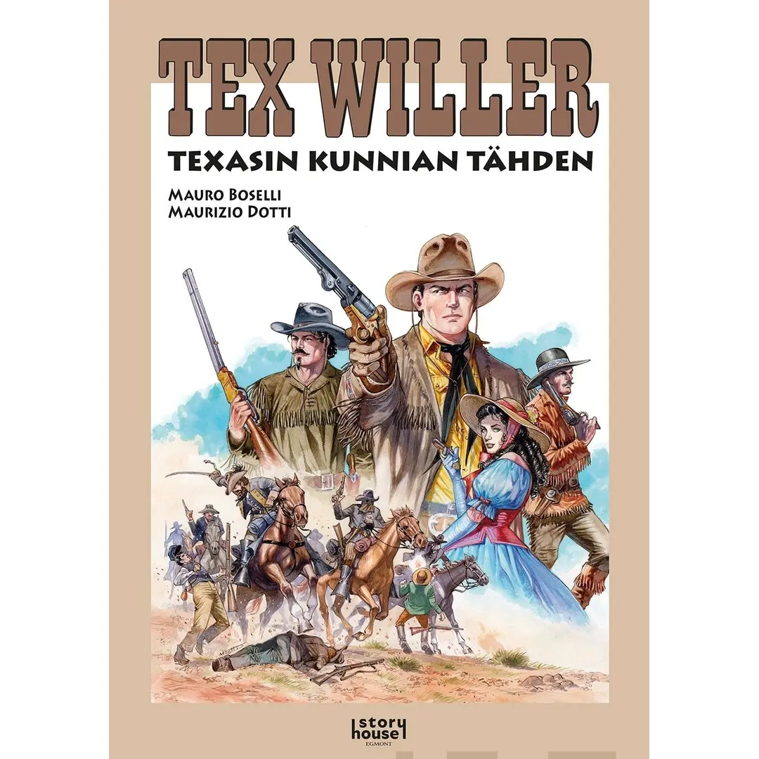 Boselli, Tex Willer Suuralbumi 46: Texasin kunnian tähden - Tex Willer Suuralbumi 46