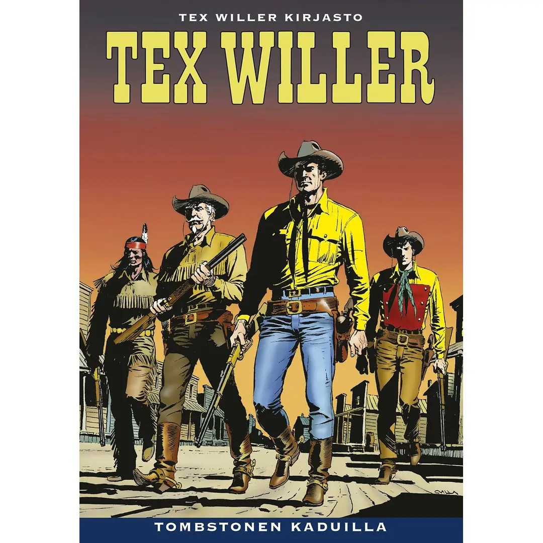 Bonelli, Tex Willer Kirjasto 75: Tombstonen kaduilla