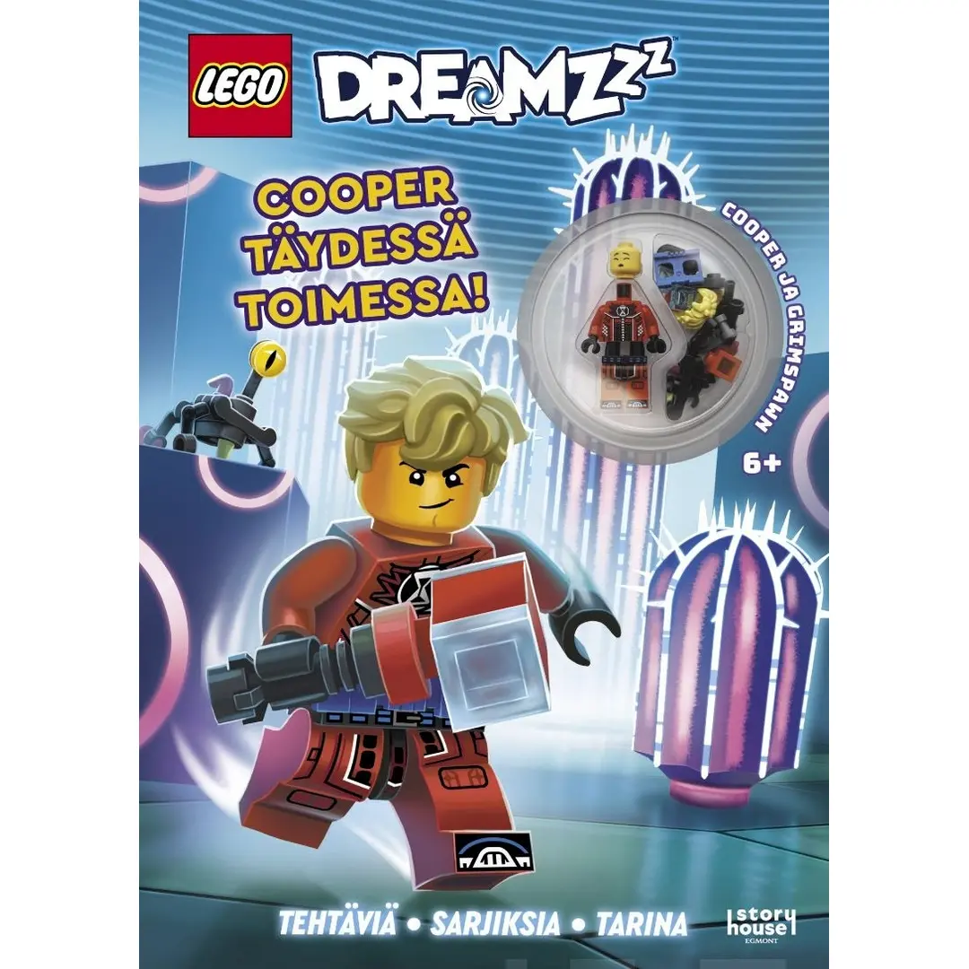 LEGO DREAMZzz Cooper täydessä toimessa - Puuhakirja lelulla